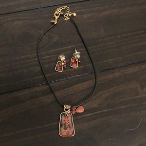 Chicos necklace with matching earrings